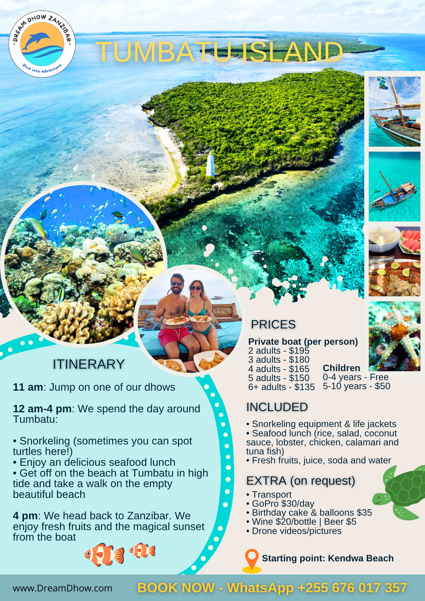 Dream Dhow Broshur - English - tumbatu
